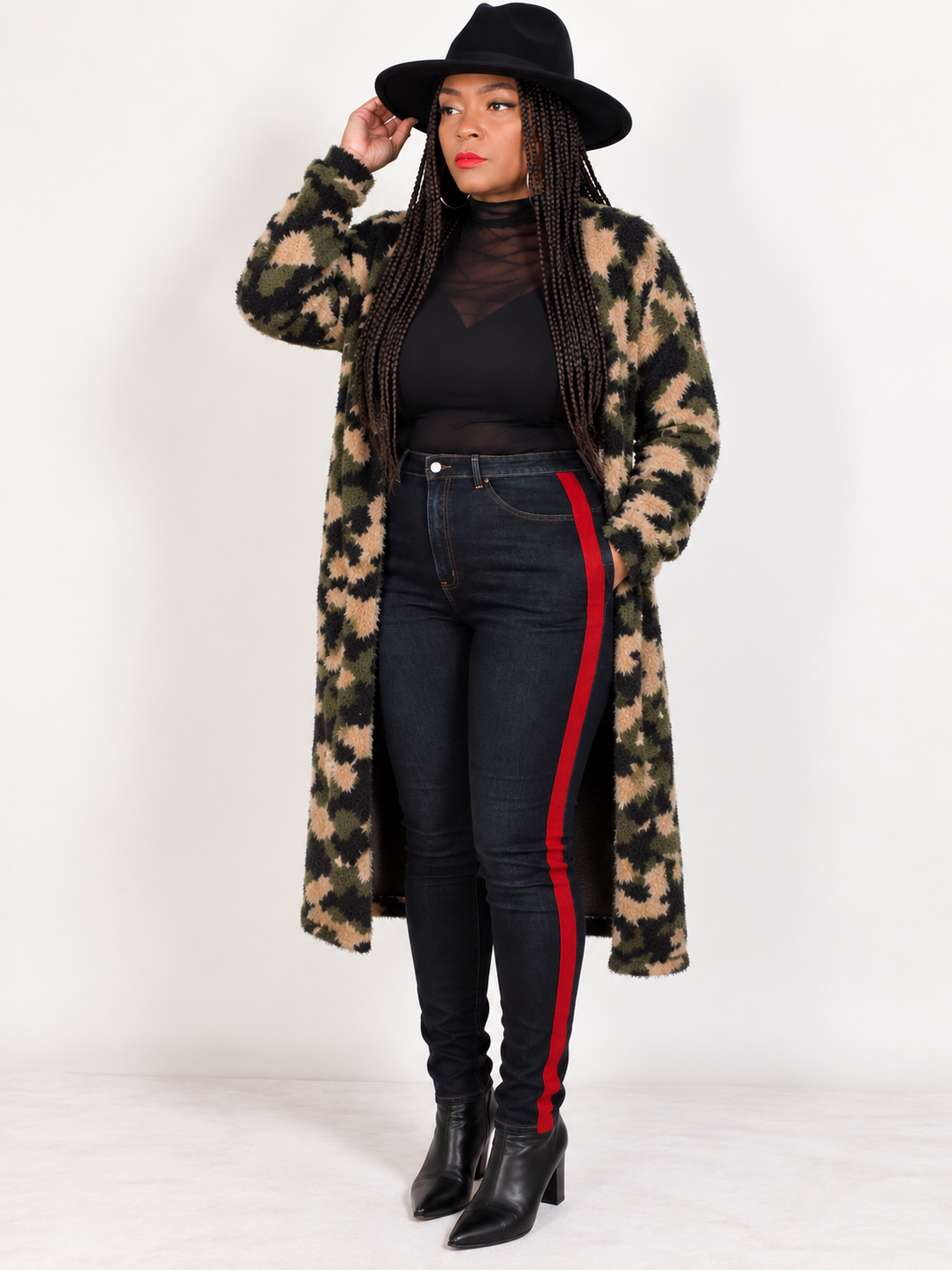 LOLA CAMO CARDIGAN