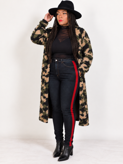 LOLA CAMO CARDIGAN