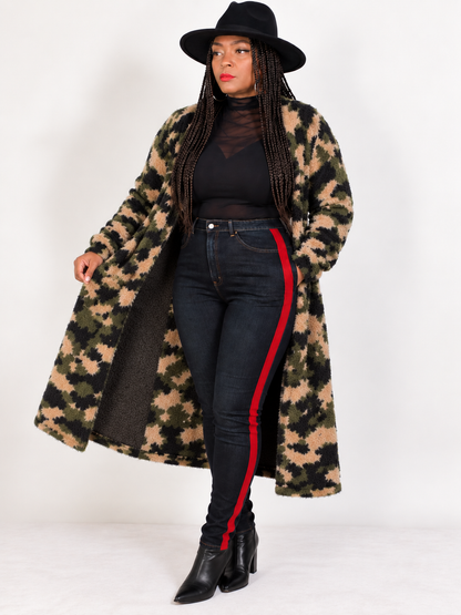 LOLA CAMO CARDIGAN