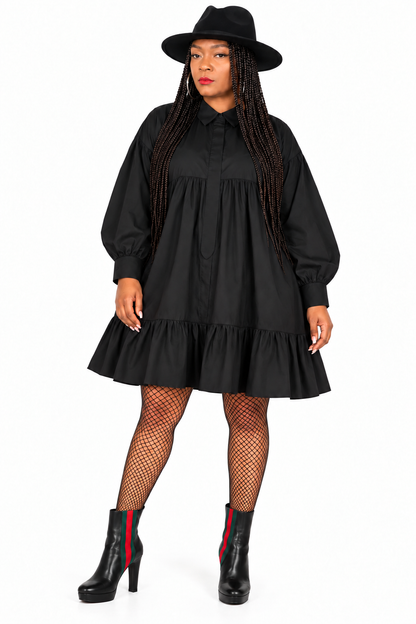 SHERRY OVERSIZED SHIRT DRESS