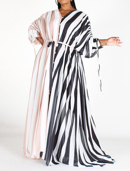 EMANI SHEER MAXI DRESS