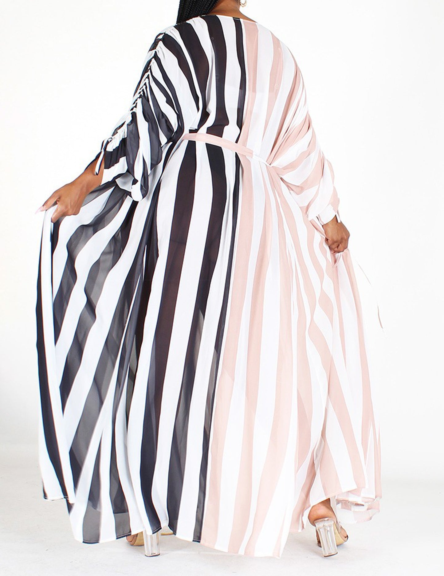 EMANI SHEER MAXI DRESS