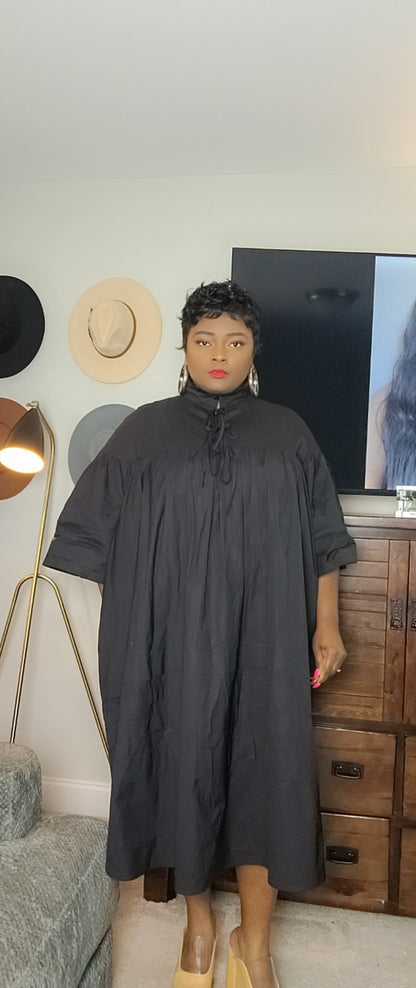 NAVE MOCK NECK DRESS
