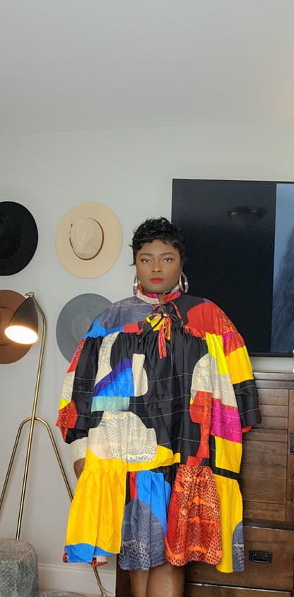 DEON MULTI COLOR DRESS