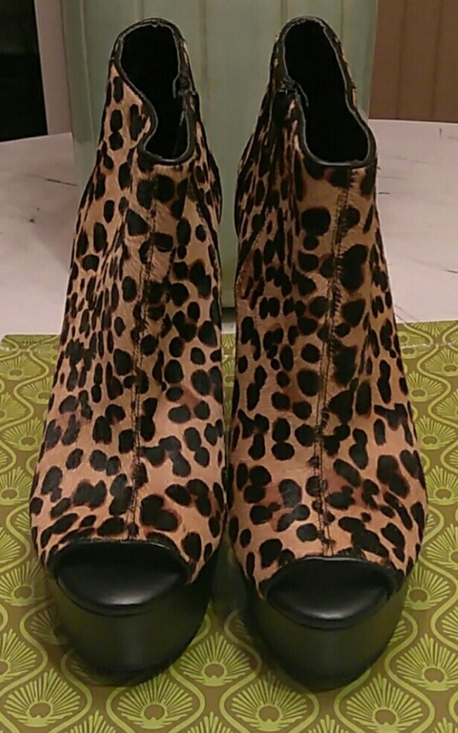 GIANNI BINI OPEN TOE BOOTIE